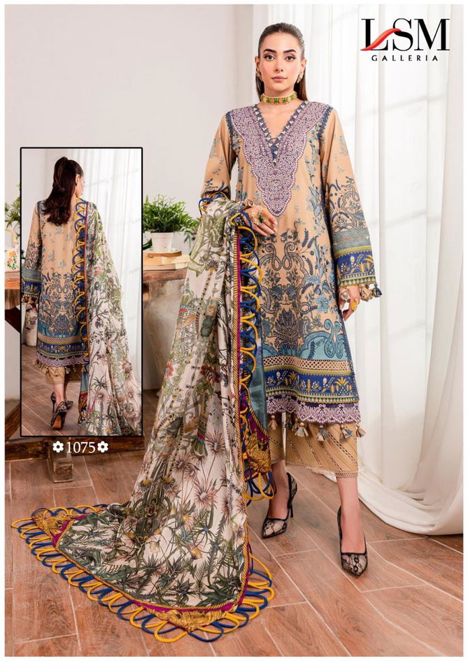 Parian Dream Vol 8 By Lsm Heavy Luxury Lawn Pakistani Dress Material Wholesale Shop In Surat
